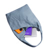Leather Women's Tote bag/Ladies Purse/Travel Shopping Bag Hobo Carry Shoulder Bag Multipurpose Handbag (Blue)