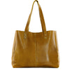 Leather Shoulder Bag Tote for Women Purse Satchel Travel Bag shopping Carry Messenger Multipurpose Handbag (15 INCH, Luxor Gold)