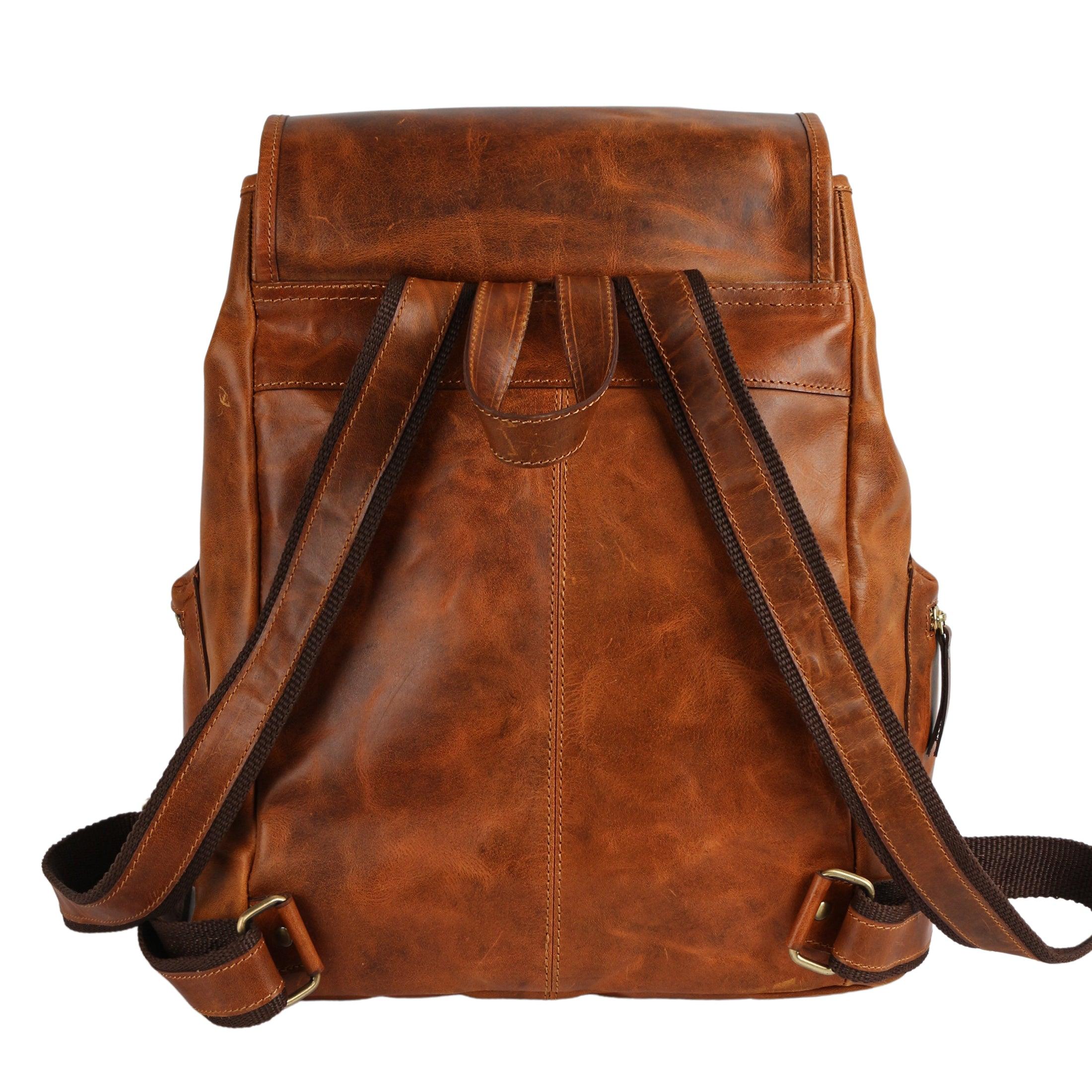 carryall leather backpack Leather Backpack Rucksack