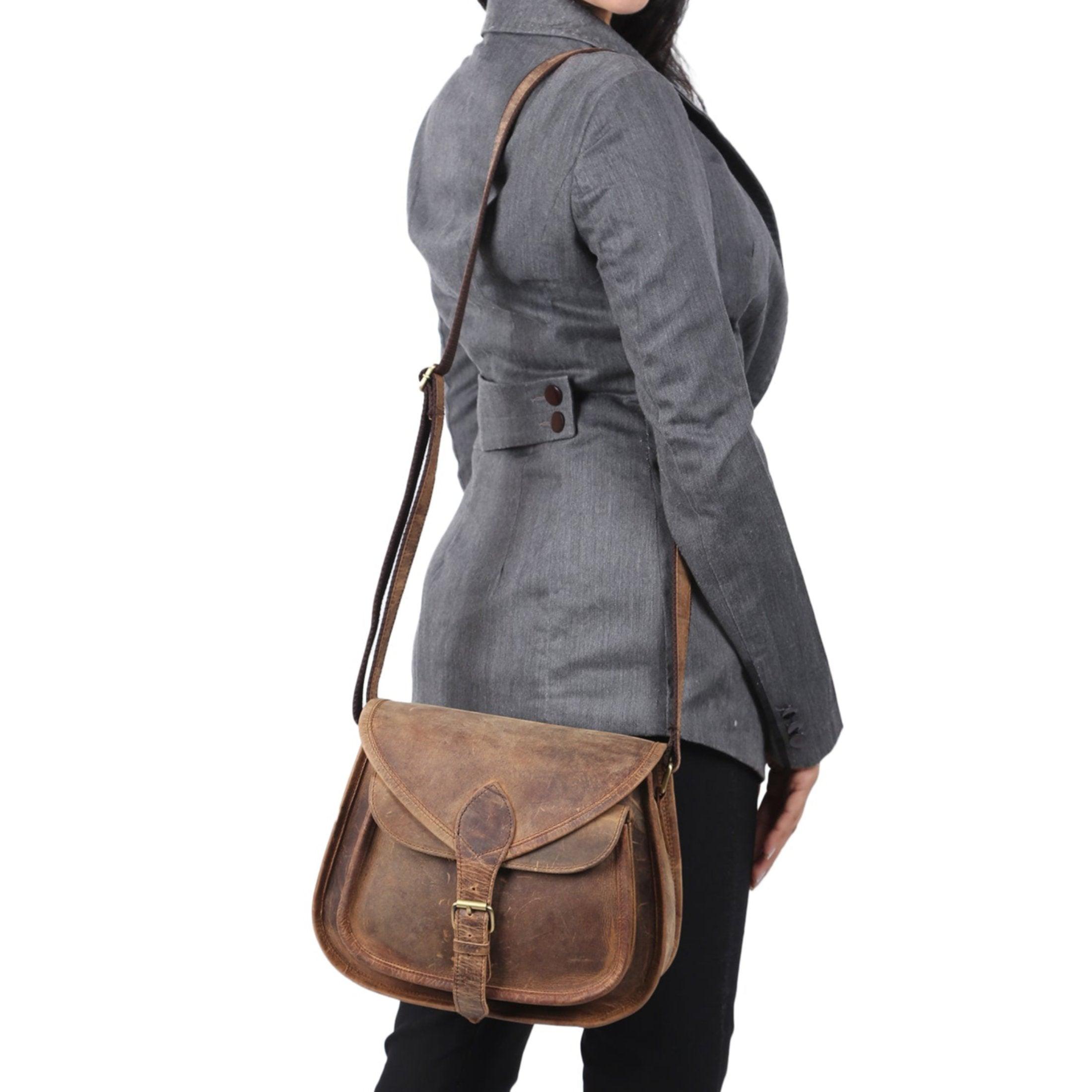 leather crossbody bag for travel