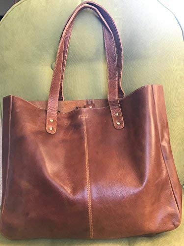 Honey Brown Leather Bag, Fashion Stylish Shoulder Handbags, Hobo