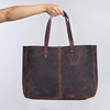 KomalC Leather Shoulder Bag Tote for Women Purse Satchel Travel Bag shopping Carry Messenger Multipurpose Handbag (distressed Tan)