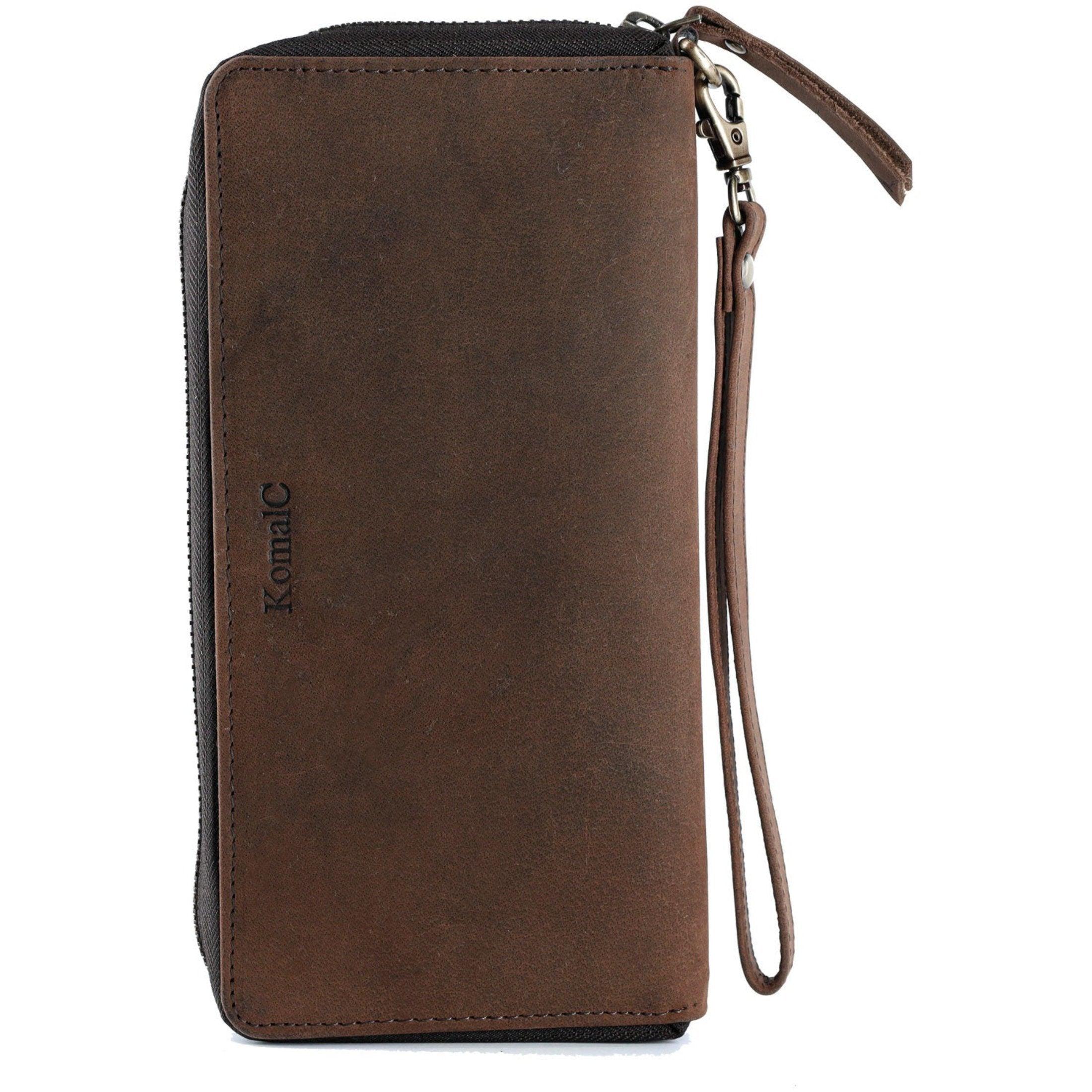 Stylish vintage-inspired leather purse