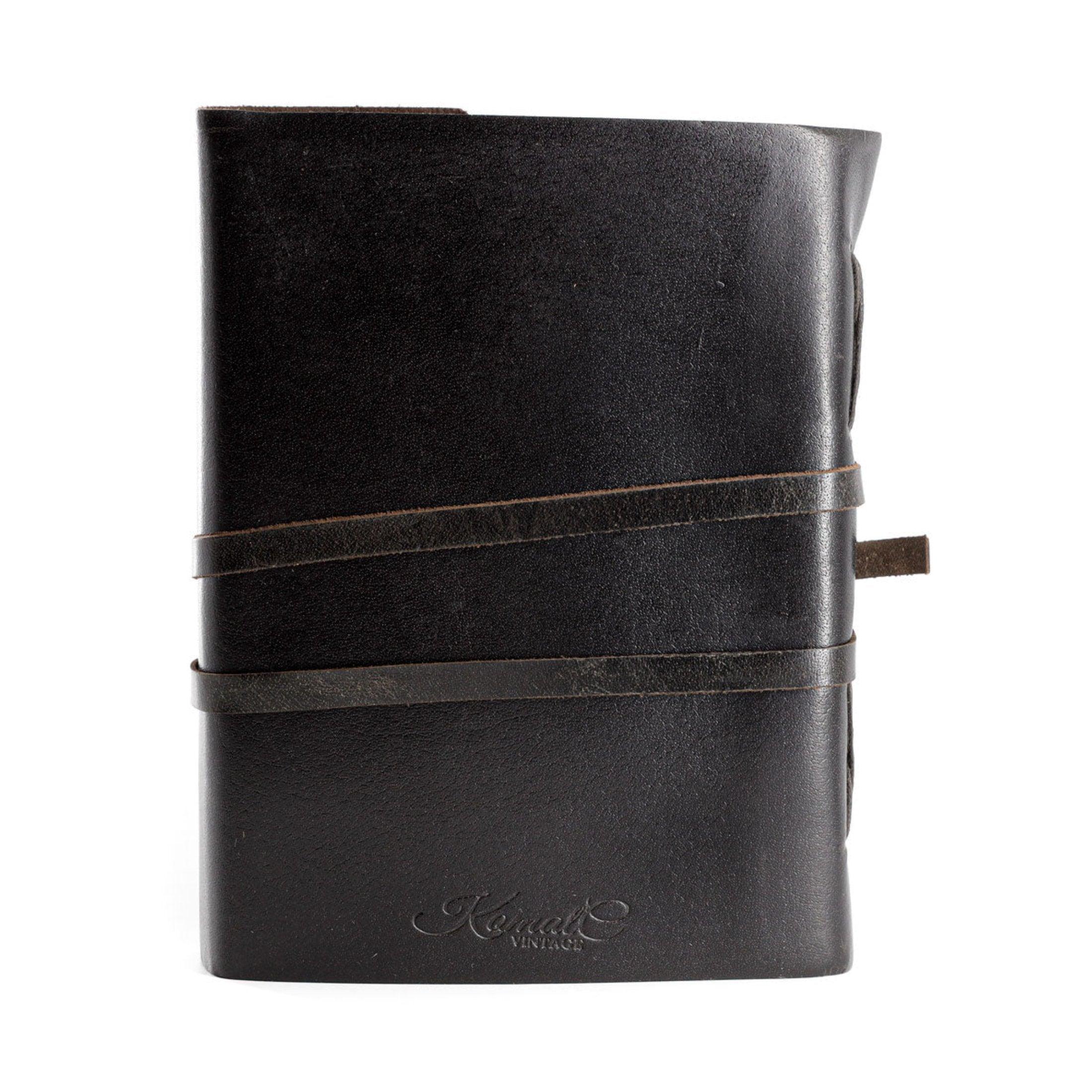 Full-grain buffalo leather writing pad