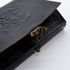 Handmade Leather Double Dragon Journal/Writing Notebook Diary/Bound Daily Notepad for Men & Women Unlined Paper Medium 8 x 6 Inches, Writing pad Gift for Artist, Sketch Black