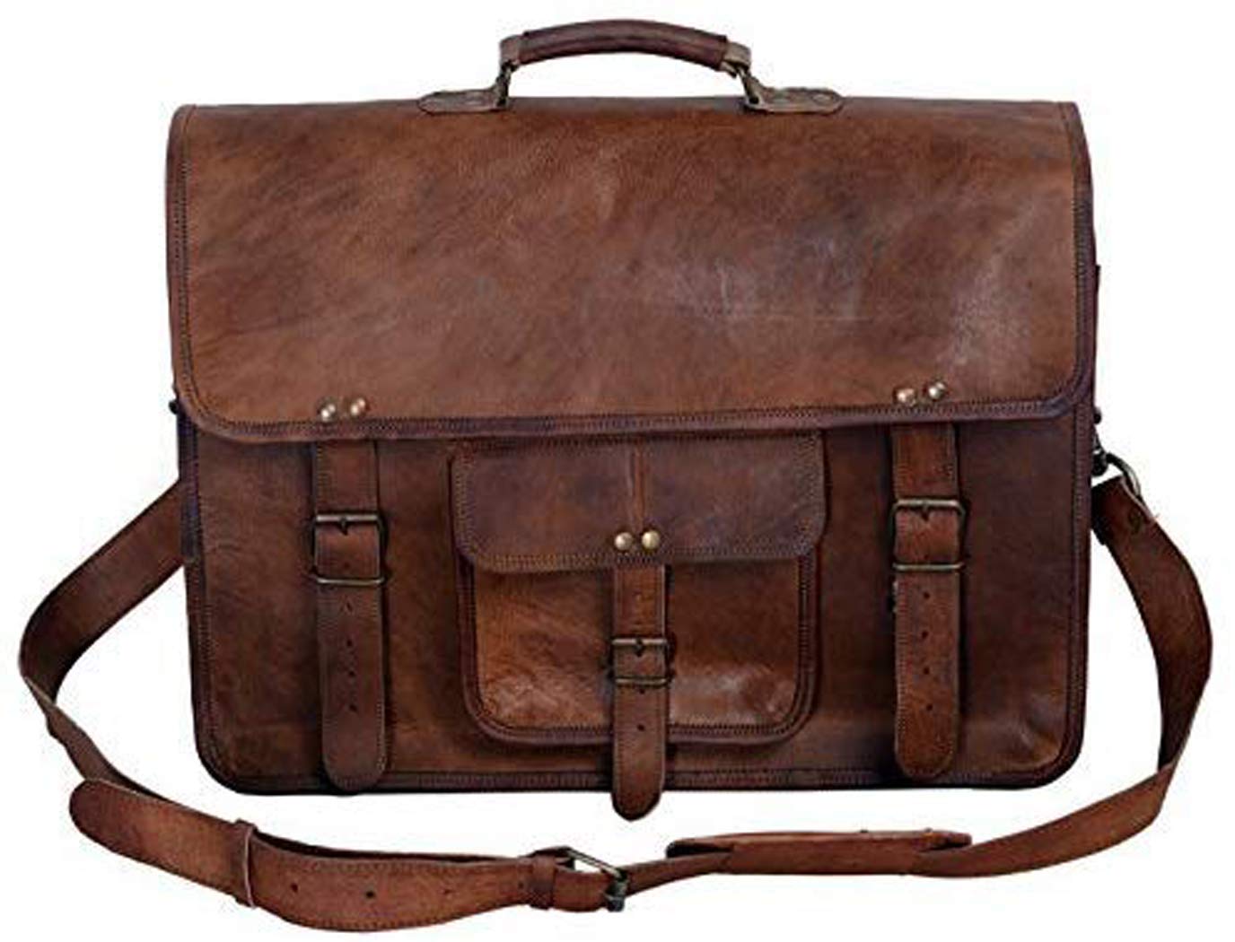 Komal's passion best sale leather messenger bag