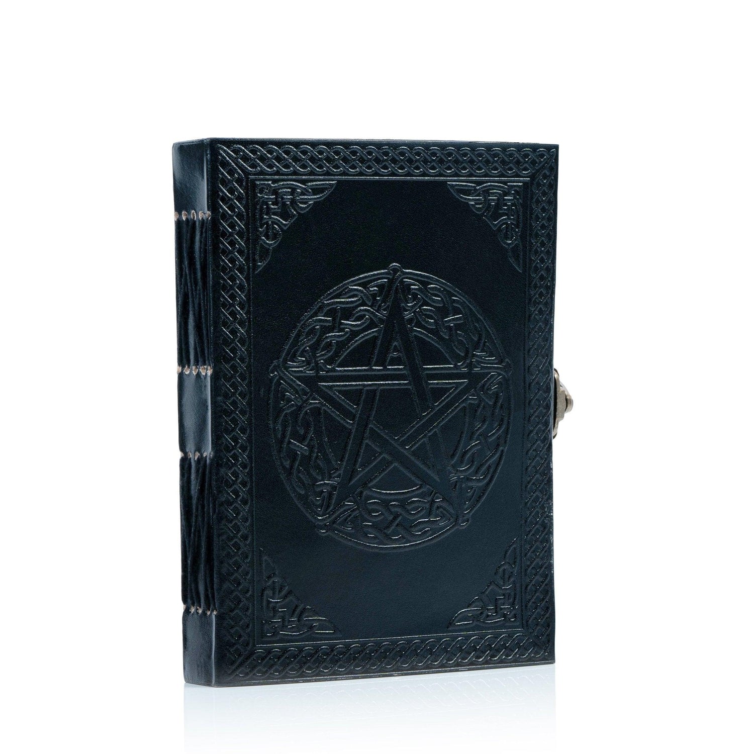 Handmade bound leather journal for men and women