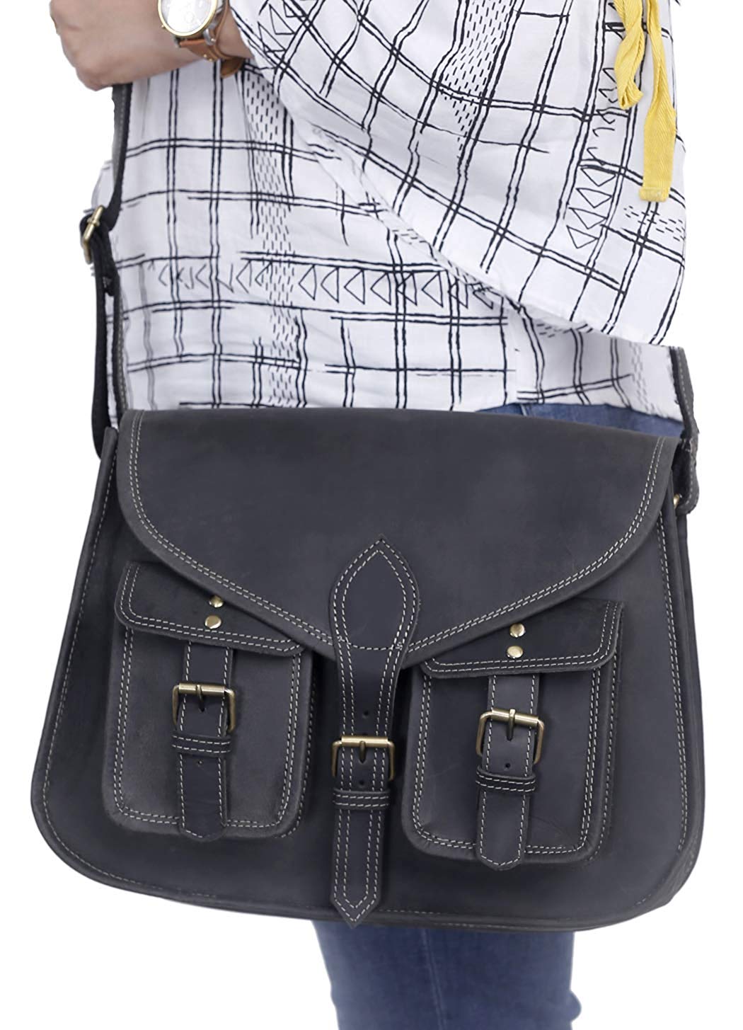 Leather Saddle Cross Body Bag Twin Set Satchel Fashion Shoulder Bag Handbag  For Men Presbyopic Mini Package Shoulder Bag Lady Wholesale From  Dicky0750b, $52.79