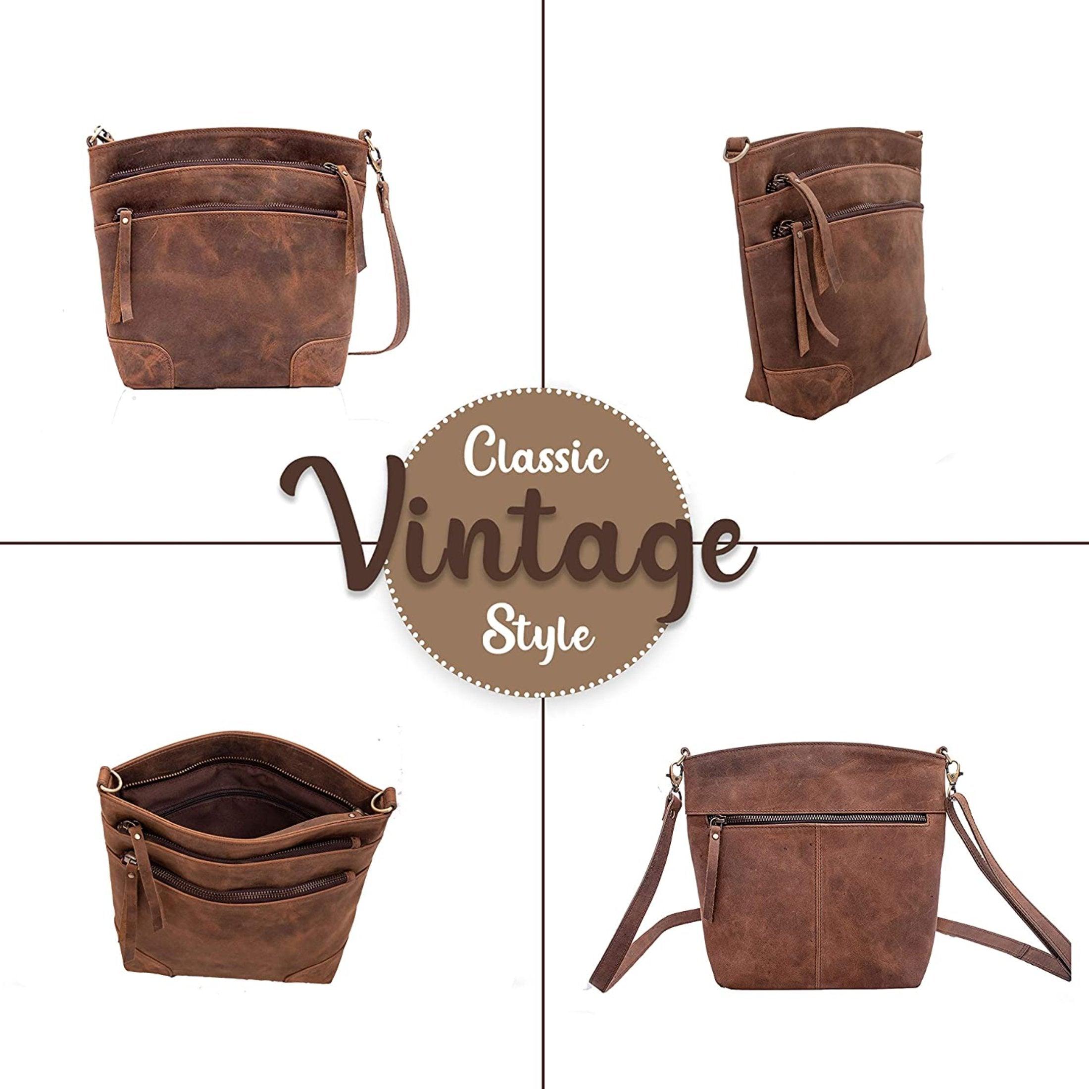 YKK zipper leather purse for daily use