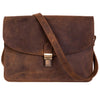 Komal's Passion Leather 10" Women's Leather Purse Satchel Handbag Tote Bag