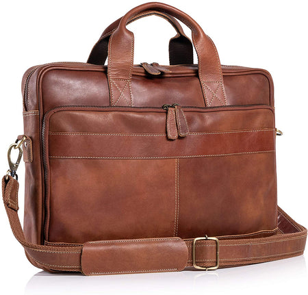 Briefcase Bag 15.6 inch Laptop Messenger Bag Business Office Bag for Men Women