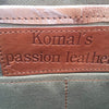 Komal's Passion Leather 11 Inch Sturdy Leather satchel iPad Messenger Bag for men and women
