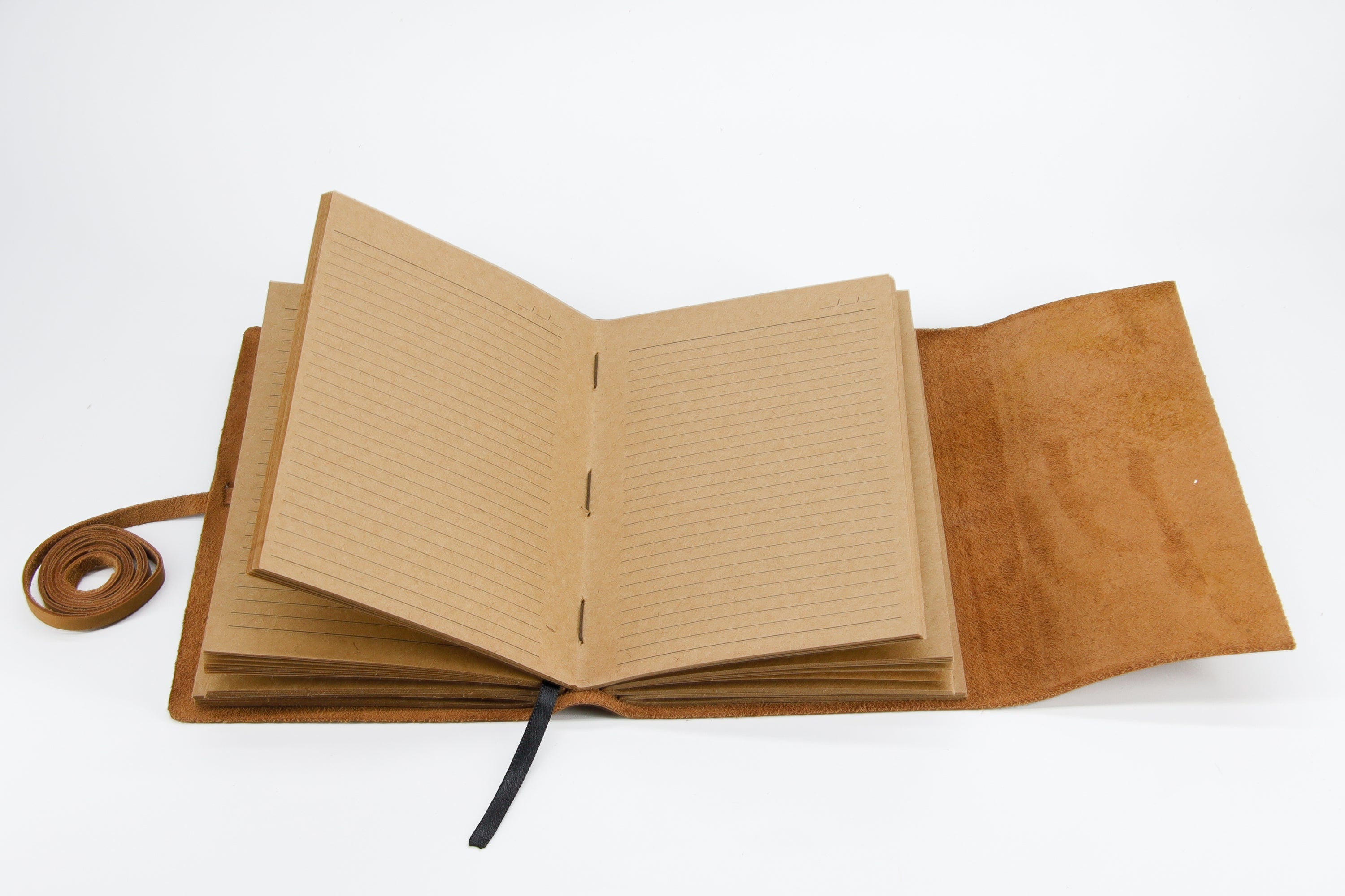 Leather Journal Notebook - Leather Bound Journal For Men, Lined