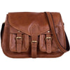 Leather Shoulder Crossbody Satchel Bag for Women made with Full-Grain Buffalo Leather