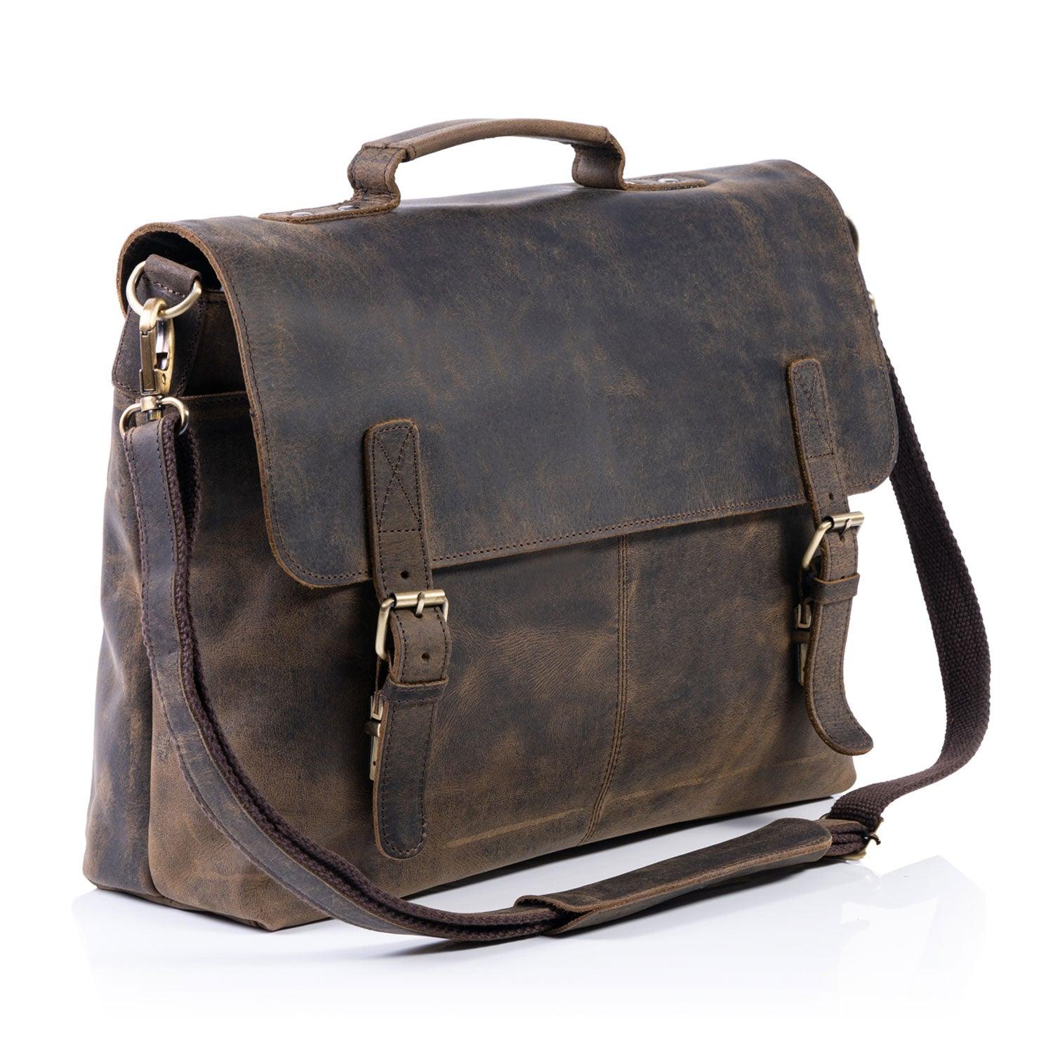 15.6 leather hotsell laptop bag