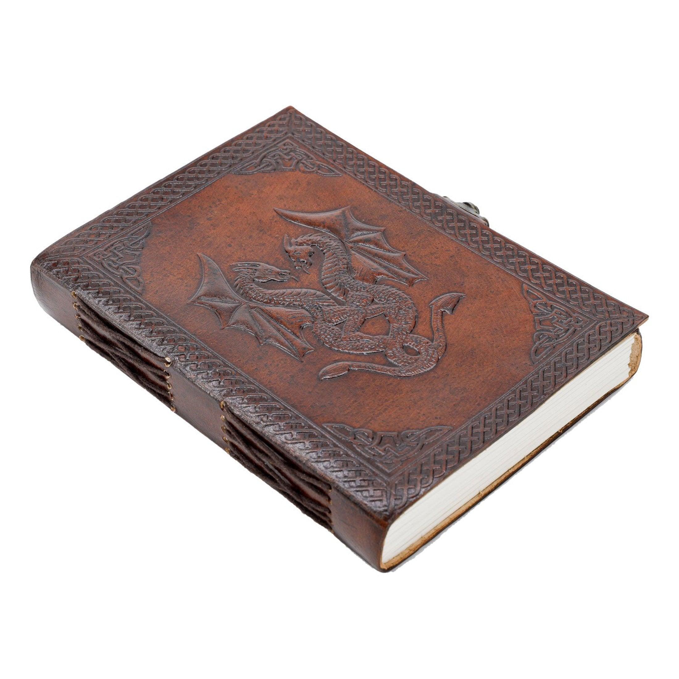 Handmade leather journal best for work, artists and sketchers.